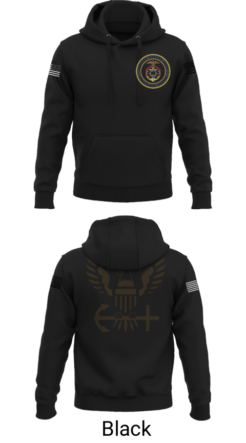 Hoodie, Chaplain Corp, Navy, Teamtime, Team time, sublimation, custom sports apparel, team uniforms, spirit wear, spiritwear, sports uniforms, custom shirts, team store, custom team store, fundraiser sports, apparel fundraiser