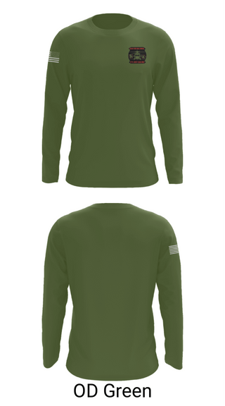 Long Sleeve Performance Shirt, 24-922, Army, Teamtime, Team time, sublimation, custom sports apparel, team uniforms, spirit wear, spiritwear, sports uniforms, custom shirts, team store, custom team store, fundraiser sports, apparel fundraiser