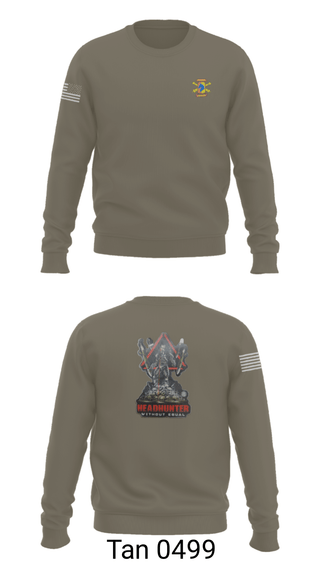 Crew Neck Sweatshirt, 1/623rd FAR, National Guard, Teamtime, Team time, sublimation, custom sports apparel, team uniforms, spirit wear, spiritwear, sports uniforms, custom shirts, team store, custom team store, fundraiser sports, apparel fundraiser