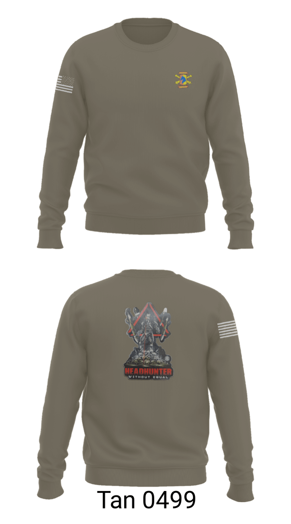 Crew Neck Sweatshirt, 1/623rd FAR, National Guard, Teamtime, Team time, sublimation, custom sports apparel, team uniforms, spirit wear, spiritwear, sports uniforms, custom shirts, team store, custom team store, fundraiser sports, apparel fundraiser