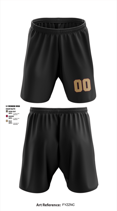 Shadow Ridge High School Soccer 80575503 Athletic Shorts With Pockets - 9