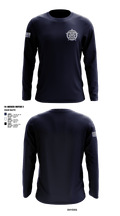Cherry Valley Police Department 41709061 Long Sleeve Performance Shirt 1