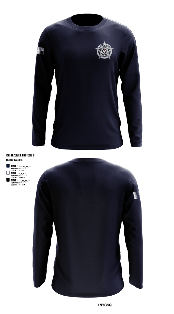 Long Sleeve Performance Shirt, Cherry Valley Police Department, , Teamtime, Team time, sublimation, custom sports apparel, team uniforms, spirit wear, spiritwear, sports uniforms, custom shirts, team store, custom team store, fundraiser sports, apparel fundraiser