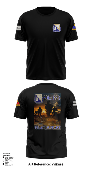 Short Sleeve Performance Shirt, 501st Brigade Support Battalion, , Teamtime, Team time, sublimation, custom sports apparel, team uniforms, spirit wear, spiritwear, sports uniforms, custom shirts, team store, custom team store, fundraiser sports, apparel fundraiser