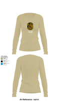 74 FGS 48894221 Women's Long Sleeve V-neck Shirt -1 82