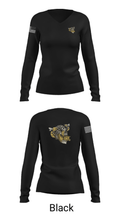 C-10 TRP white platoon 11255511 Women's Long Sleeve V-neck Shirt - 37