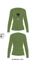SRT 56874083 Women's Long Sleeve V-neck Shirt - 40