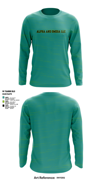 Alpha and Omega LLC 17652794 Long Sleeve Performance Shirt 1
