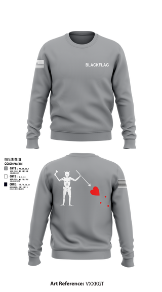 Crew Neck Sweatshirt, Blackflag, , Teamtime, Team time, sublimation, custom sports apparel, team uniforms, spirit wear, spiritwear, sports uniforms, custom shirts, team store, custom team store, fundraiser sports, apparel fundraiser