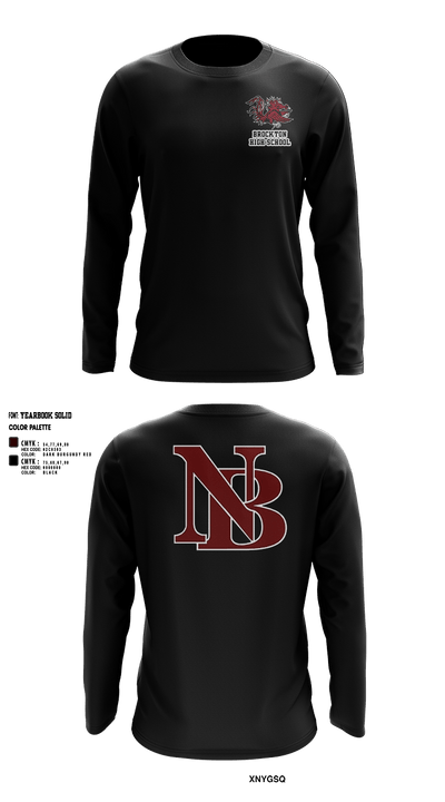 New Brockton High School 56621565 Long Sleeve Performance Shirt - 5