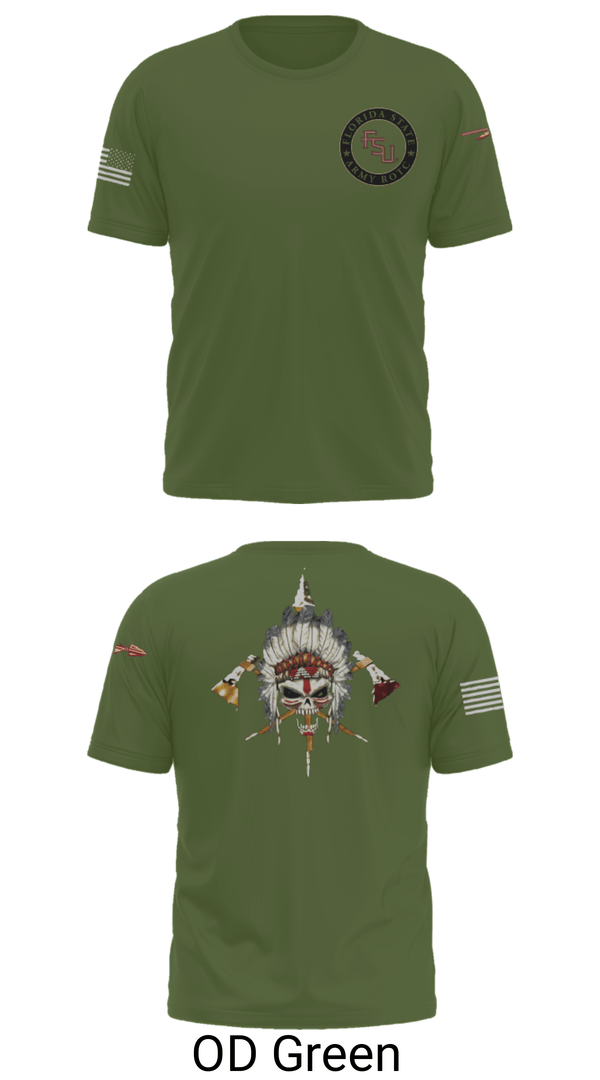 Old School Cotton Feel Shirt, Seminole Battalion, Army, Teamtime, Team time, sublimation, custom sports apparel, team uniforms, spirit wear, spiritwear, sports uniforms, custom shirts, team store, custom team store, fundraiser sports, apparel fundraiser