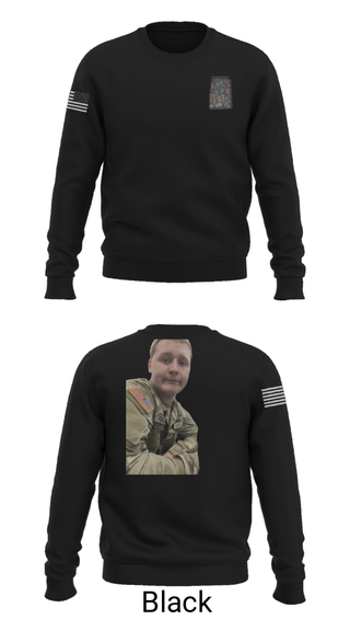 Crew Neck Sweatshirt, 440 th Chem, Army, Teamtime, Team time, sublimation, custom sports apparel, team uniforms, spirit wear, spiritwear, sports uniforms, custom shirts, team store, custom team store, fundraiser sports, apparel fundraiser