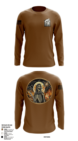 Long Sleeve Performance Shirt, 1-144 FA BN, National Guard, Teamtime, Team time, sublimation, custom sports apparel, team uniforms, spirit wear, spiritwear, sports uniforms, custom shirts, team store, custom team store, fundraiser sports, apparel fundraiser
