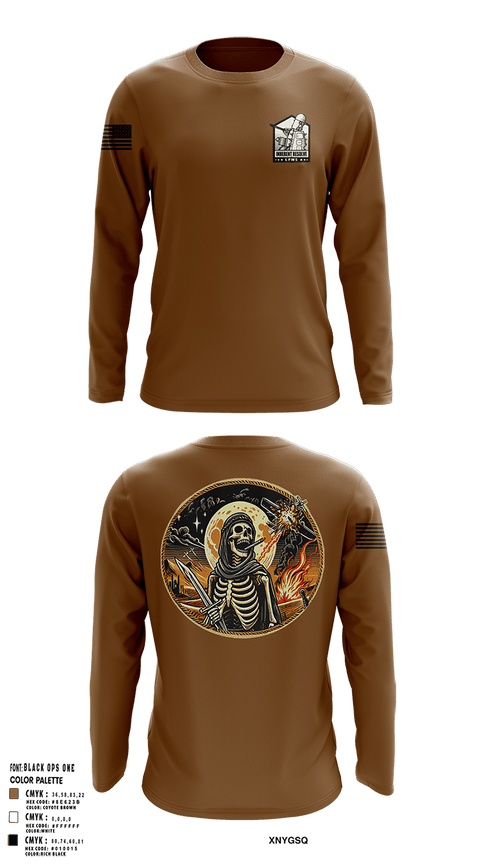 Long Sleeve Performance Shirt, 1-144 FA BN, National Guard, Teamtime, Team time, sublimation, custom sports apparel, team uniforms, spirit wear, spiritwear, sports uniforms, custom shirts, team store, custom team store, fundraiser sports, apparel fundraiser