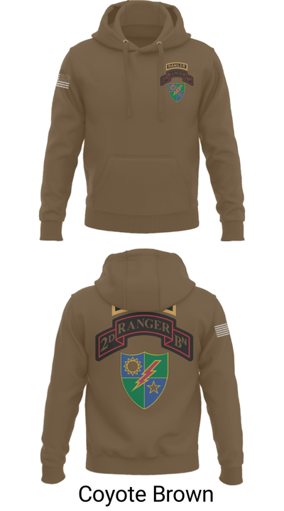 2nd Battalion 75th Ranger Regiment 36081201 Hoodie - 18