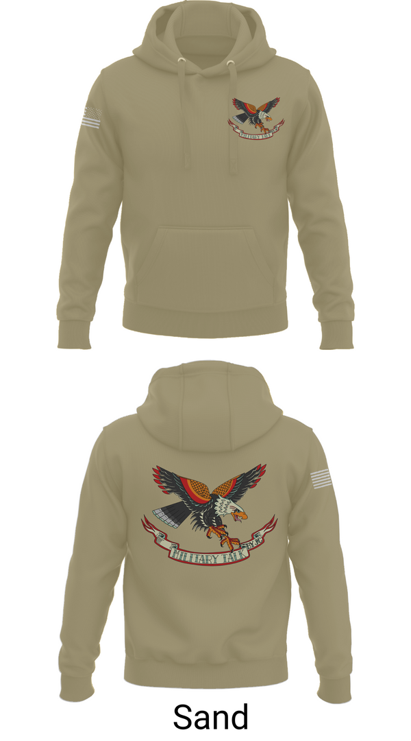 Hoodie, Military Talk by JC, Army, Teamtime, Team time, sublimation, custom sports apparel, team uniforms, spirit wear, spiritwear, sports uniforms, custom shirts, team store, custom team store, fundraiser sports, apparel fundraiser