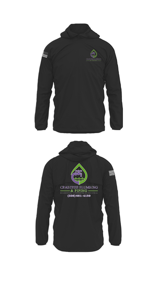 Windbreaker, Crabtree Plumbing & Piping, , Teamtime, Team time, sublimation, custom sports apparel, team uniforms, spirit wear, spiritwear, sports uniforms, custom shirts, team store, custom team store, fundraiser sports, apparel fundraiser
