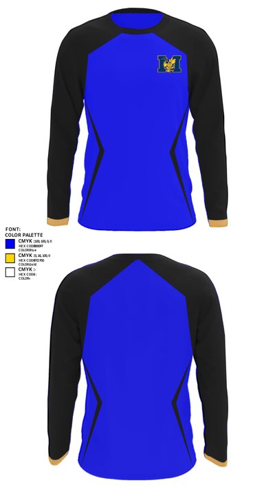 Moorefield High School Softball 52504987 Long Sleeve Performance Shirt - 33