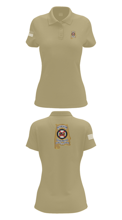 Major Crimes 85282762 Women's Short Sleeve Performance Polo  - 90