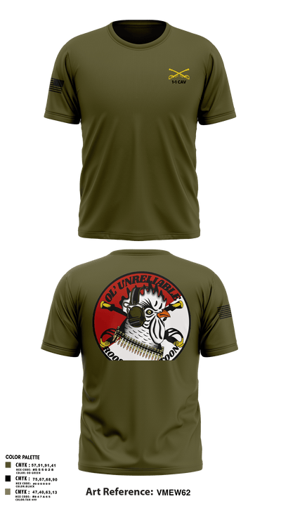 1-1 cav 82993951 Short Sleeve Performance Shirt - 1