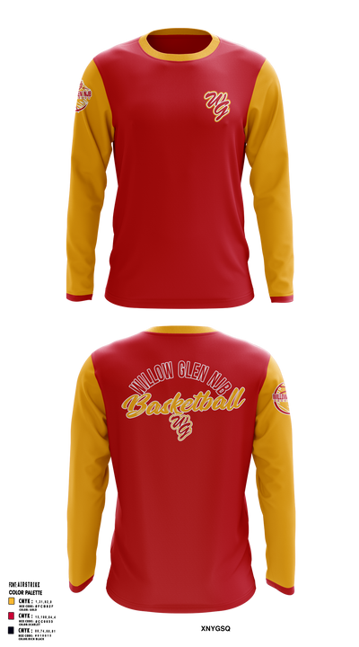 Willow Glen NJB 2450457 Long Sleeve Performance Shirt 1
