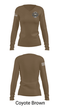 Echo company 2nd battalion 258th infantry regiment 87636352 Women's Long Sleeve V-neck Shirt - 17