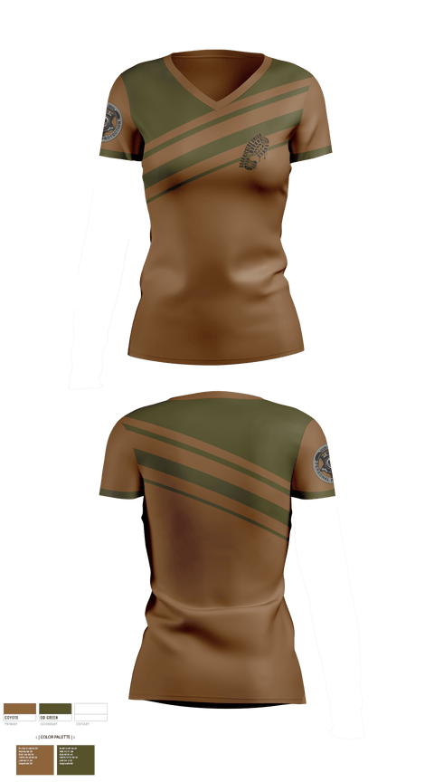Womens Short Sleeve Vneck Shirt, DKU Protection, , Teamtime, Team time, sublimation, custom sports apparel, team uniforms, spirit wear, spiritwear, sports uniforms, custom shirts, team store, custom team store, fundraiser sports, apparel fundraiser
