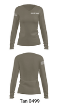 RSS E-Town 34211011 Women's Long Sleeve V-neck Shirt - 77