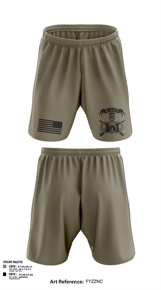 Athletic Shorts With Pockets, 95TH CEC-I, Army, Teamtime, Team time, sublimation, custom sports apparel, team uniforms, spirit wear, spiritwear, sports uniforms, custom shirts, team store, custom team store, fundraiser sports, apparel fundraiser