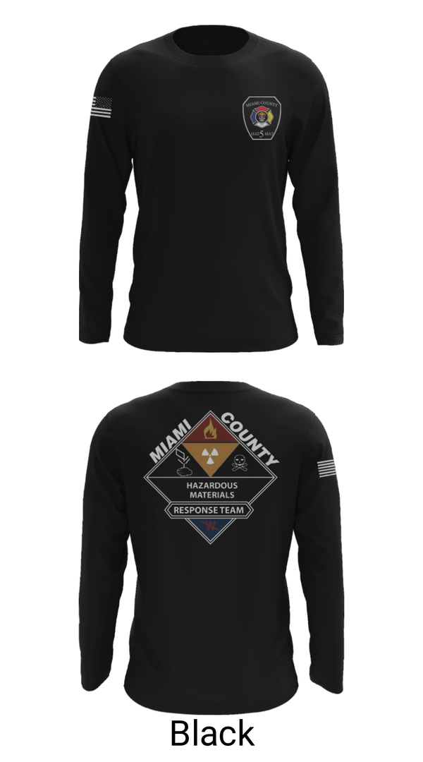 Long Sleeve Performance Shirt, Miami County Hazmat, , Teamtime, Team time, sublimation, custom sports apparel, team uniforms, spirit wear, spiritwear, sports uniforms, custom shirts, team store, custom team store, fundraiser sports, apparel fundraiser