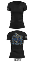 MHS MCJROTC 59562890 Women's Short Sleeve V-neck Shirt - 28