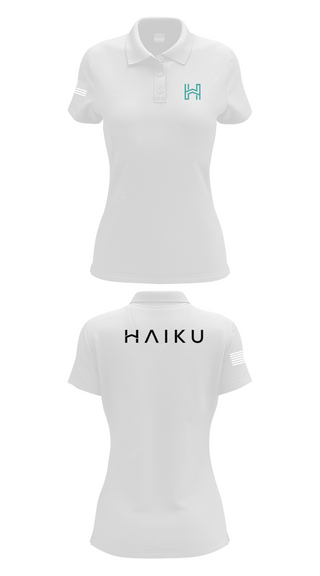 Womens Short Sleeve Performance Polo, Haiku, , Teamtime, Team time, sublimation, custom sports apparel, team uniforms, spirit wear, spiritwear, sports uniforms, custom shirts, team store, custom team store, fundraiser sports, apparel fundraiser