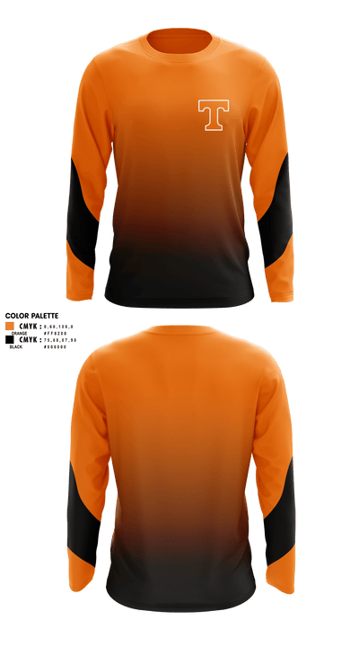 Volenteers 94175099 Long Sleeve Performance Shirt - 1