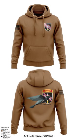 Hoodie, B Co 1-54 SFAB MAT 6122, Army, Teamtime, Team time, sublimation, custom sports apparel, team uniforms, spirit wear, spiritwear, sports uniforms, custom shirts, team store, custom team store, fundraiser sports, apparel fundraiser