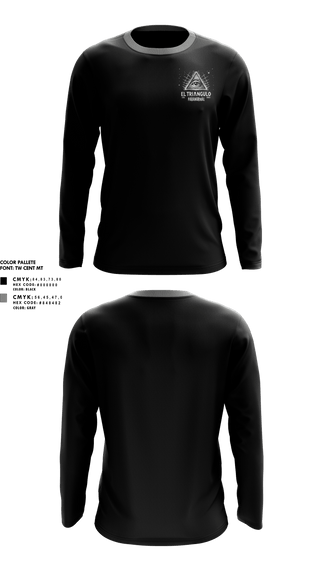 Long Sleeve Performance Shirt, El Trío Paranormal, , Teamtime, Team time, sublimation, custom sports apparel, team uniforms, spirit wear, spiritwear, sports uniforms, custom shirts, team store, custom team store, fundraiser sports, apparel fundraiser