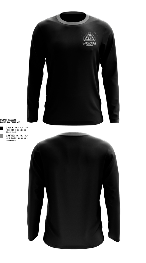 Long Sleeve Performance Shirt, El Trío Paranormal, , Teamtime, Team time, sublimation, custom sports apparel, team uniforms, spirit wear, spiritwear, sports uniforms, custom shirts, team store, custom team store, fundraiser sports, apparel fundraiser