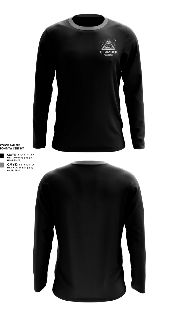 Long Sleeve Performance Shirt, El Trío Paranormal, , Teamtime, Team time, sublimation, custom sports apparel, team uniforms, spirit wear, spiritwear, sports uniforms, custom shirts, team store, custom team store, fundraiser sports, apparel fundraiser
