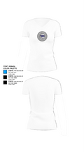 Howland Hook Marine Terminal 56370038 Women's Short Sleeve V-neck Shirt - 18