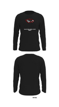 Brady High School Cross Country 78030554 Long Sleeve Performance Shirt - 27