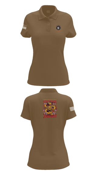 Womens Short Sleeve Performance Polo, Transactional Service Center Yokosuka, Navy, Teamtime, Team time, sublimation, custom sports apparel, team uniforms, spirit wear, spiritwear, sports uniforms, custom shirts, team store, custom team store, fundraiser sports, apparel fundraiser