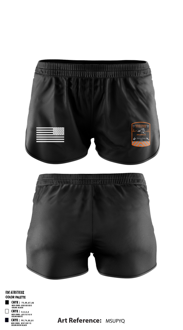 Ranger Panties, Wellsville Volunteer Ambulance Corps, , Teamtime, Team time, sublimation, custom sports apparel, team uniforms, spirit wear, spiritwear, sports uniforms, custom shirts, team store, custom team store, fundraiser sports, apparel fundraiser