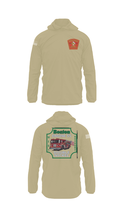 Boston Fire Department Engine 55 92329378 Windbreaker - 81