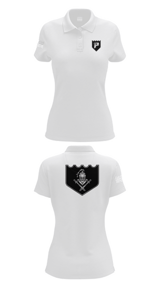 Womens Short Sleeve Performance Polo, Preston High School Cross Country, Cross Country, Teamtime, Team time, sublimation, custom sports apparel, team uniforms, spirit wear, spiritwear, sports uniforms, custom shirts, team store, custom team store, fundraiser sports, apparel fundraiser