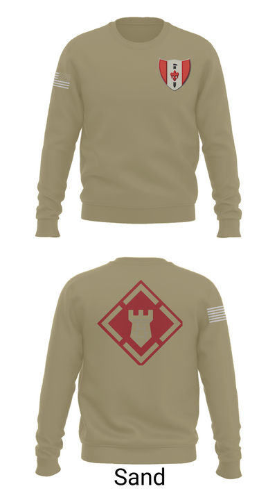 46th Engineer Battalion 60900947 Crew Neck Sweatshirt - 85