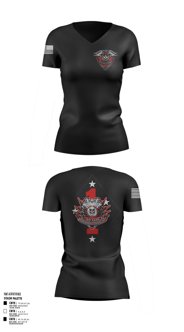 Womens Short Sleeve Vneck Shirt, 3rd AABN MTU, Marines, Teamtime, Team time, sublimation, custom sports apparel, team uniforms, spirit wear, spiritwear, sports uniforms, custom shirts, team store, custom team store, fundraiser sports, apparel fundraiser
