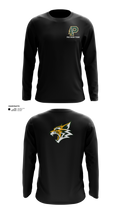 Paradise High School Bobcats 65206673 Long Sleeve Performance Shirt - 40