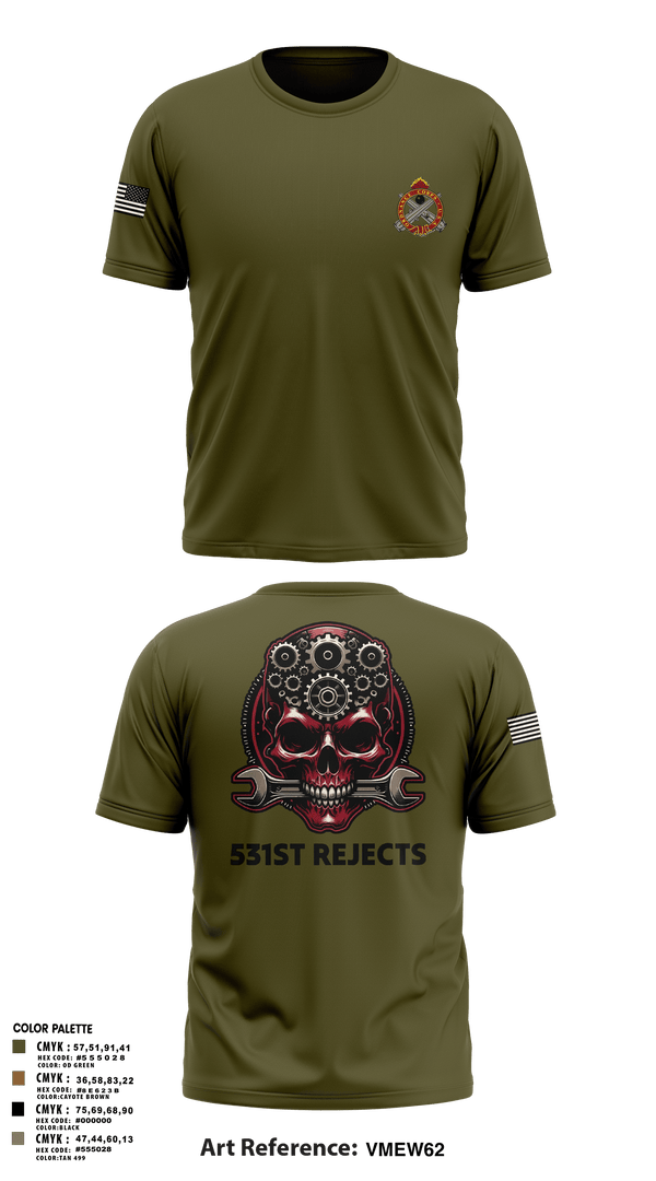 Short Sleeve Performance Shirt, 531st Hospital Center, Army, Teamtime, Team time, sublimation, custom sports apparel, team uniforms, spirit wear, spiritwear, sports uniforms, custom shirts, team store, custom team store, fundraiser sports, apparel fundraiser