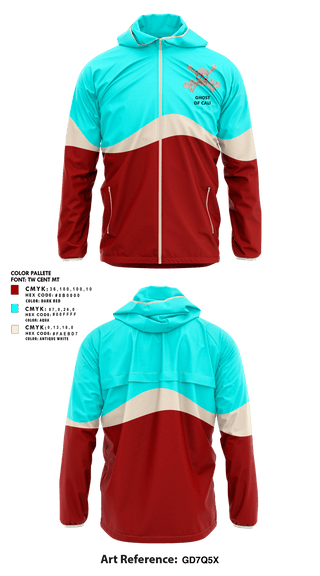 Windbreaker, Ghost Of Cali, , Teamtime, Team time, sublimation, custom sports apparel, team uniforms, spirit wear, spiritwear, sports uniforms, custom shirts, team store, custom team store, fundraiser sports, apparel fundraiser