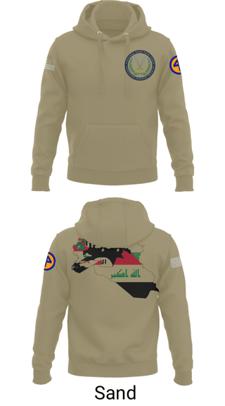 Hoodie, 44th ICBT, National Guard, Teamtime, Team time, sublimation, custom sports apparel, team uniforms, spirit wear, spiritwear, sports uniforms, custom shirts, team store, custom team store, fundraiser sports, apparel fundraiser