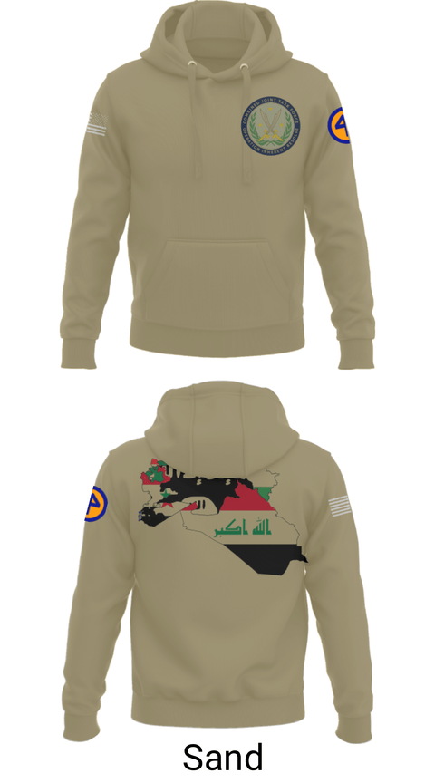 Hoodie, 44th ICBT, National Guard, Teamtime, Team time, sublimation, custom sports apparel, team uniforms, spirit wear, spiritwear, sports uniforms, custom shirts, team store, custom team store, fundraiser sports, apparel fundraiser